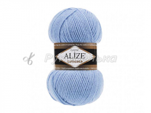 Пряжа Alize Lana Gold. 100гр. Голубой (40)
