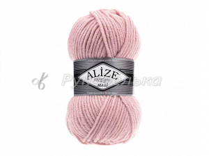 Пряжа Alize Superlana Maxi. 100гр. Пудра (161)
