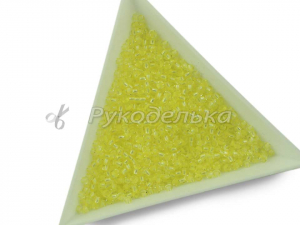 Бисер чешский Preciosa 10/0. Желтый (38286) CTC. 10гр