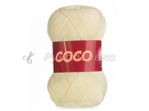 Пряжа Vita. Сосо. Молочный (3853). 50гр.