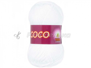 Пряжа Vita. Сосо. Белый (3851). 50гр.