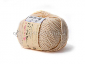 Пряжа Пехорка. Детский каприз теплый. 50гр. Натуральный (442).