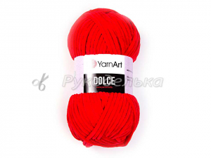 Пряжа YarnArt. Dolce 100гр. Алый (748).