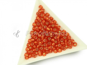 Бисер чешский Preciosa 6/0. Красный (97030) TSL. 10гр