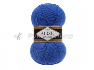 Пряжа Alize Lana Gold. 100гр. Василек (141)
