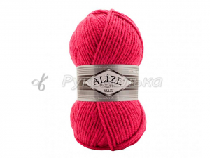Пряжа Alize Superlana Maxi. 100гр. Фуксия (798)