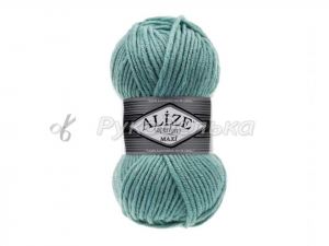 Пряжа Alize Superlana Maxi. 100гр. Мята (463)