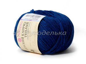 Пряжа Пехорка. Детский каприз теплый. 50гр. Синий (571).