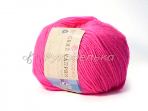 Пряжа Пехорка. Детский каприз. 50гр. Малиновый мусс (84).