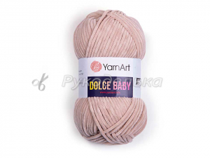 Пряжа YarnArt. Dolce Baby 50гр. Слоновая кость (771).
