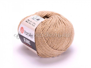 Пряжа YarnArt. Jeans 50гр. Лен (48).
