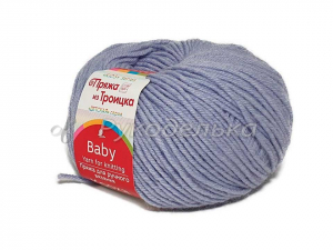 Пряжа троицкая. Кроха. 50гр. Кристалл (25)
