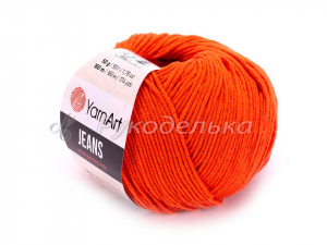 Пряжа YarnArt. Jeans 50гр. Терракот (85).