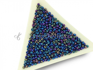 Бисер чешский Preciosa 10/0. Синий (34070) OR. 10гр.