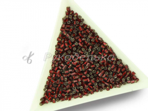 Бисер чешский Preciosa. Рубка. Красный (97120) TSL. 10гр