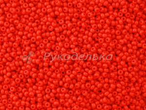Бисер чешский Preciosa 10/0. Красный (93170) NO. 50гр