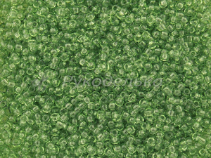 Бисер чешский Preciosa 10/0. Зеленый (01163) CSD. 50гр