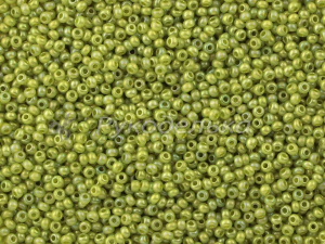 Бисер чешский Preciosa 10/0. Салатовый (17486) OR. 10гр.