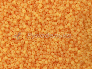 Бисер чешский Preciosa 10/0. Оранжевый (02182) ASD. 10гр