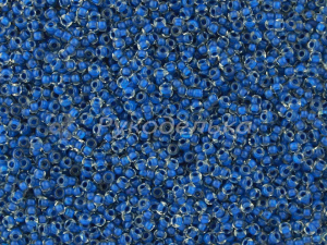 Бисер чешский Preciosa 10/0. Синий (38436) CTCL. 10гр