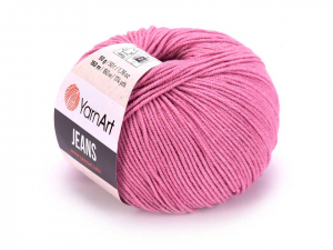 Пряжа YarnArt. Jeans 50гр. Увядшая роза (65).