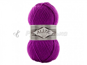 Пряжа Alize Superlana Maxi. 100гр. Цикламен (209)