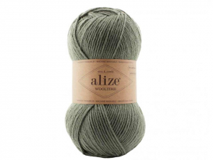 Пряжа Alize Wooltime. 100гр. Полынь (274)