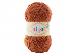 Пряжа Alize Softy. 50гр. Кофе Мокка (321)