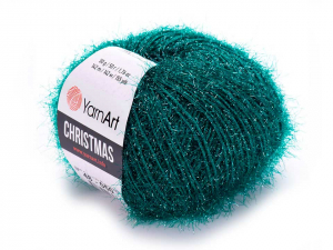Пряжа YarnArt Christmas 50гр. Темный изумруд (48)