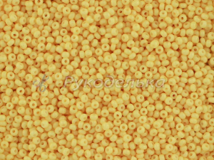 Бисер чешский Preciosa 10/0. Кремовый (03282) NO. 10гр