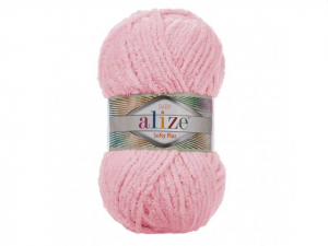 Пряжа Alize Softy Plus. 100гр. Светло-розовый (31)