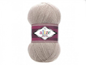 Пряжа Alize Superwash. 100гр. Беж меланж (152)