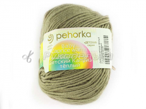 Пряжа Пехорка. Детский каприз теплый. 50гр. Серо-бежевый (274).