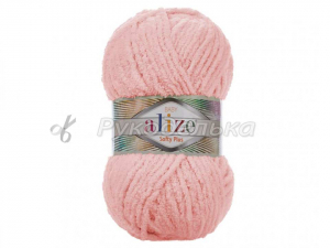 Пряжа Alize Softy Plus. 100гр. Пудра (340)