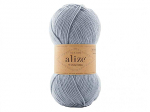 Пряжа Alize Wooltime. 100гр. Серо-голубой (51)