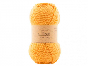Пряжа Alize Wooltime. 100гр. Желтый (281)