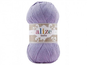 Пряжа Alize. Bella. 100гр. Лиловый (158)
