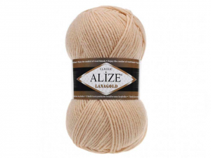 Пряжа Alize Lana Gold. 100гр. Медовый (680)