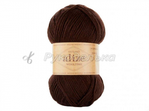 Пряжа Alize Wooltime. 100гр. Коричневый (026)