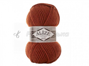 Пряжа Alize Superlana Maxi. 100гр. Корица (597)