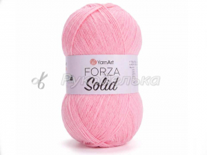 Пряжа YarnArt. Forza Solid 100гр. Розовый (4635).