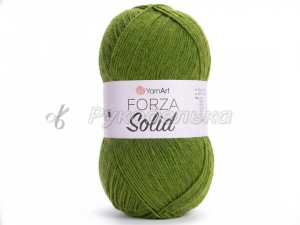 Пряжа YarnArt. Forza Solid 100гр. Авокадо (4627).