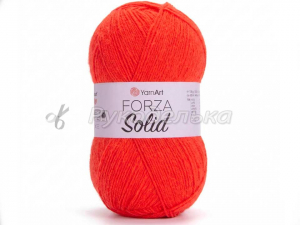 Пряжа YarnArt. Forza Solid 100гр. Алый (4644).
