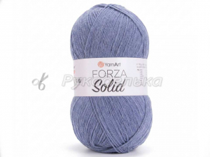 Пряжа YarnArt. Forza Solid 100гр. Джинс (4614).