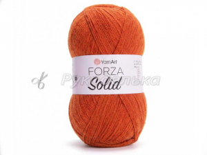Пряжа YarnArt. Forza Solid 100гр. Терракот (4609).