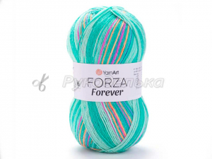 Пряжа YarnArt. Forza Forever 100гр. Мята (2708).
