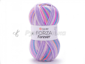 Пряжа YarnArt. Forza Forever 100гр. Сирень (2712).