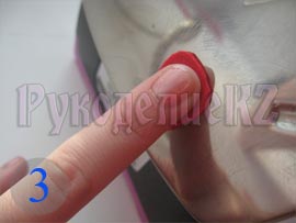 Роза из фома